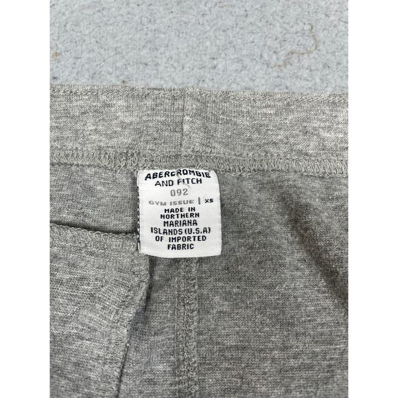 Abercrombie & Fitch Womens Size XS Gray Gym Issue Mini Skirt Y2K - Picture 3 of 10
